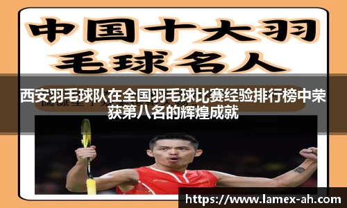 西安羽毛球队在全国羽毛球比赛经验排行榜中荣获第八名的辉煌成就